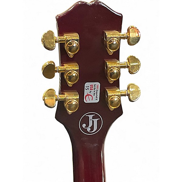 Used Epiphone Jerry Cantrell "Wino" Les Paul Custom Wine Red Solid Body Electric Guitar