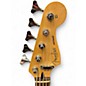 Used 2012 Fender Deluxe Active Jazz Bass V 5 String Vintage White Electric Bass Guitar