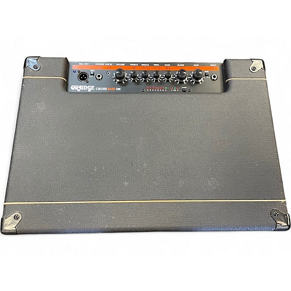 Used Orange Amplifiers Crush Bass 100 Bass Combo Amp
