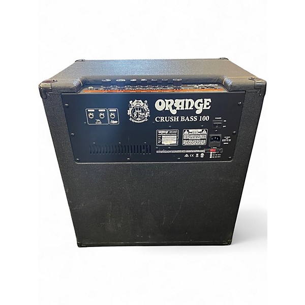 Used Orange Amplifiers Crush Bass 100 Bass Combo Amp
