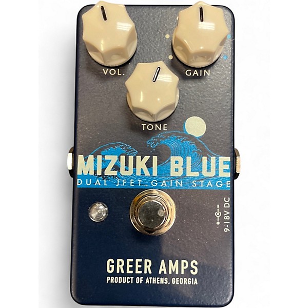 Used Greer Amplification MIZUKI DUAL JFET GAIN STAGE Effect Pedal