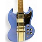 Used Westcreek racer Blue Solid Body Electric Guitar