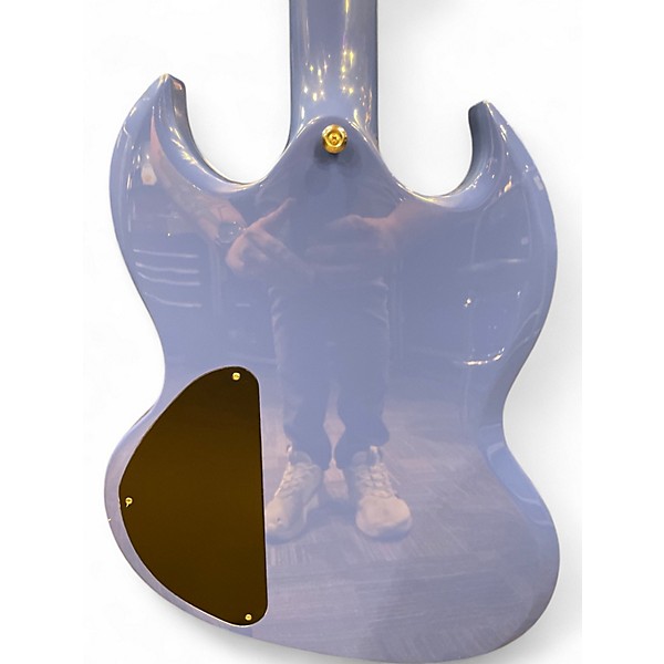 Used Westcreek racer Blue Solid Body Electric Guitar