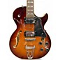 Used Iyv ijz300 2 Color Sunburst Hollow Body Electric Guitar
