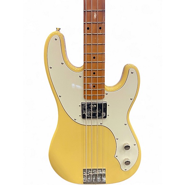 Used Squier Classic Vibe Telecaster Bass Vintage White Electric Bass Guitar