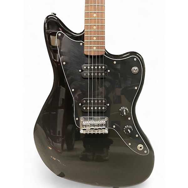 Used Squier Jazzmaster Affinity Black Solid Body Electric Guitar