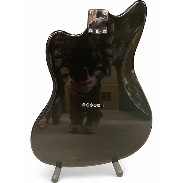 Used Squier Jazzmaster Affinity Black Solid Body Electric Guitar