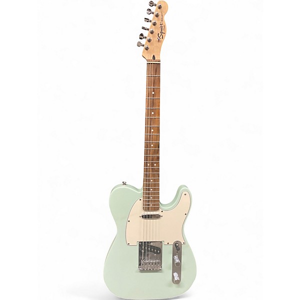 Used Squier Bullet Telecaster Seafoam Green Solid Body Electric Guitar