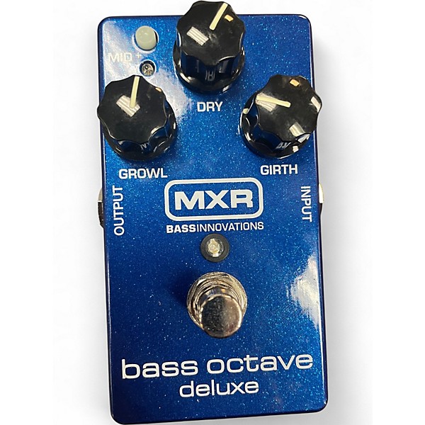 Used MXR M288 Bass Octave Deluxe Bass Effect Pedal