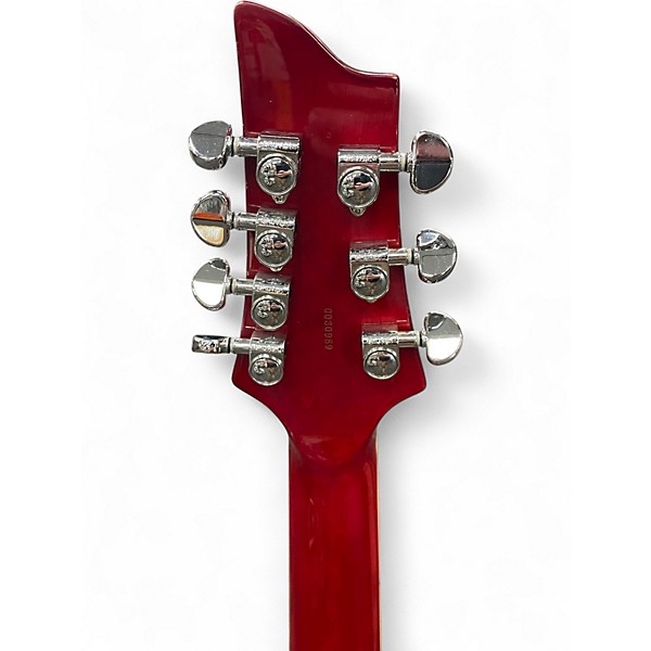 Used Schecter Guitar Research JAZZ-7 Wine Red Hollow Body Electric Guitar