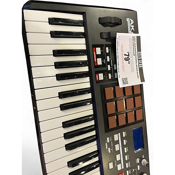 Used Akai Professional MPK49 49 Key MIDI Controller