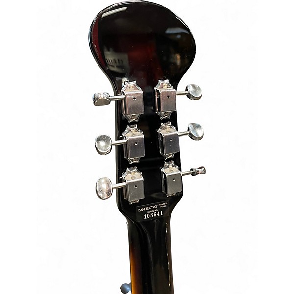 Used Danelectro BABY SITAR BROWN BURST Solid Body Electric Guitar