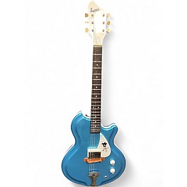 Used Supro SAHARA 1570WB Blue Solid Body Electric Guitar