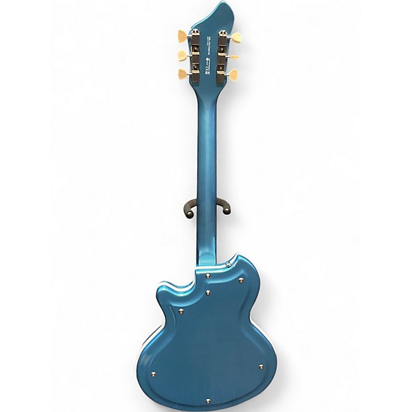 Used Supro SAHARA 1570WB Blue Solid Body Electric Guitar