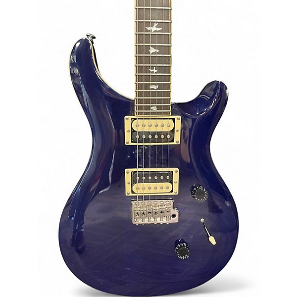 Used PRS SE Standard 24 Blue Solid Body Electric Guitar