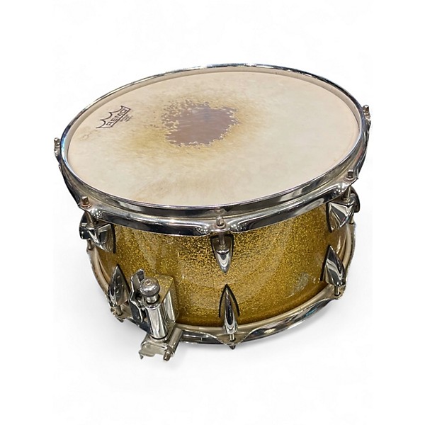 Used Orange County Drum & Percussion 13X7 X SERIES GOLD SPARKLE Drum