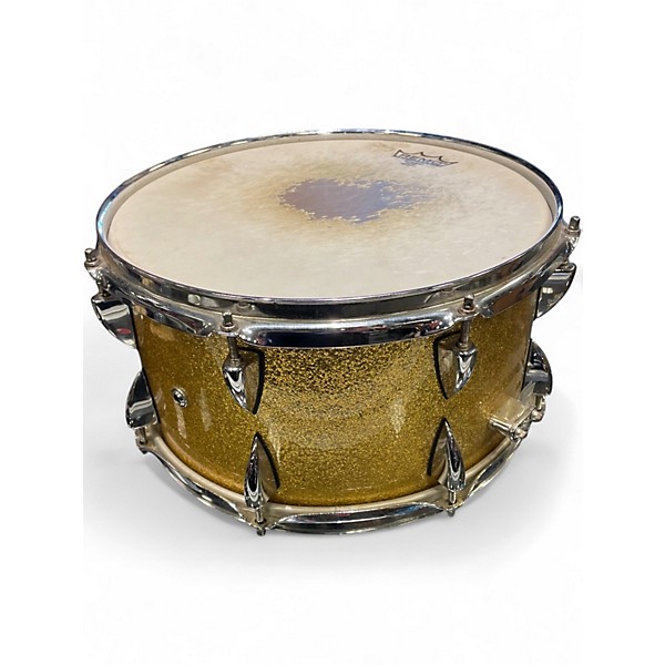 Used Orange County Drum & Percussion 13X7 X SERIES GOLD SPARKLE Drum