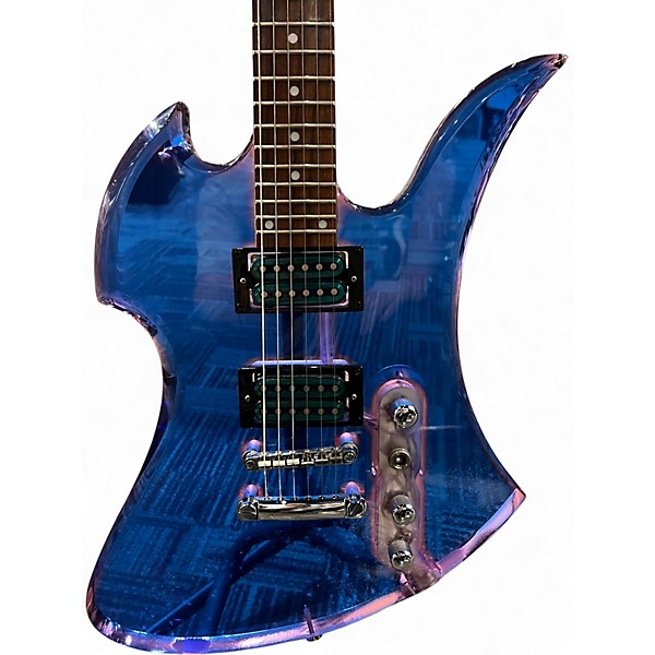 Used B.C. Rich Mockingbird Trans Purple Solid Body Electric Guitar