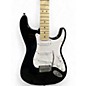 Used Squier Standard Stratocaster Black Solid Body Electric Guitar