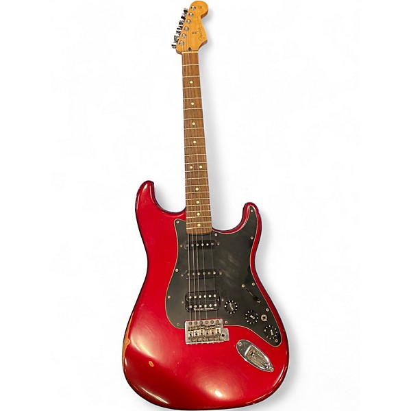 Used Fender STRATOCASTER Candy Apple Red Solid Body Electric Guitar