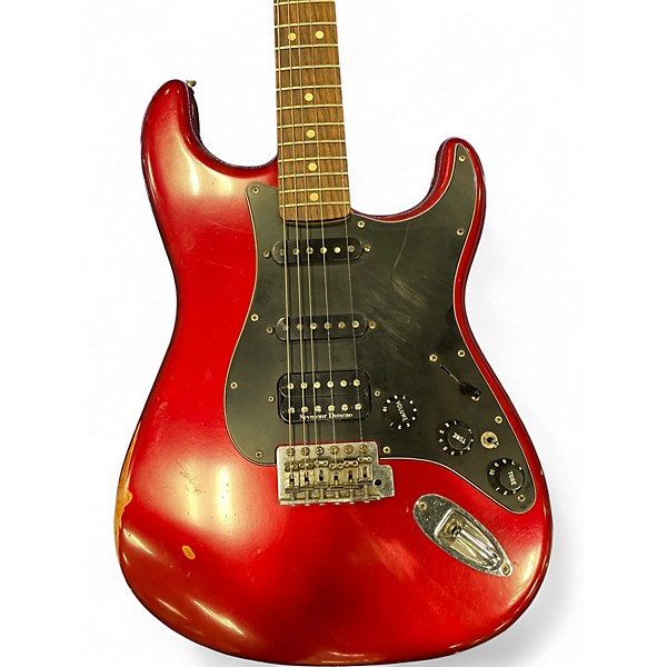 Used Fender STRATOCASTER Candy Apple Red Solid Body Electric Guitar