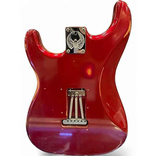 Used Fender STRATOCASTER Candy Apple Red Solid Body Electric Guitar