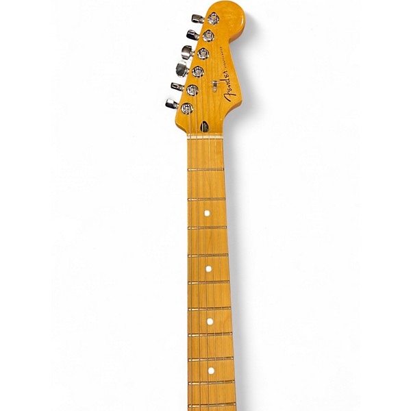 Used Fender Player Plus Stratocaster Green Solid Body Electric Guitar