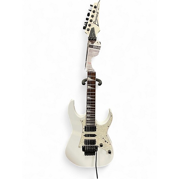 Used Ibanez RG450DXB White Solid Body Electric Guitar