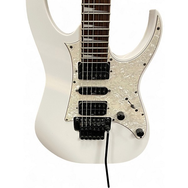 Used Ibanez RG450DXB White Solid Body Electric Guitar