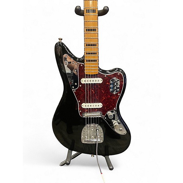 Used Fender Vintera II 70s Jaguar Black Solid Body Electric Guitar