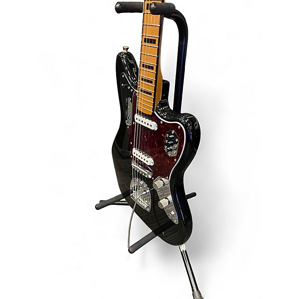 Used Fender Vintera II 70s Jaguar Black Solid Body Electric Guitar