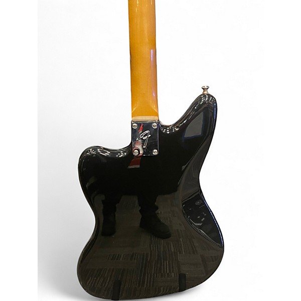 Used Fender Vintera II 70s Jaguar Black Solid Body Electric Guitar