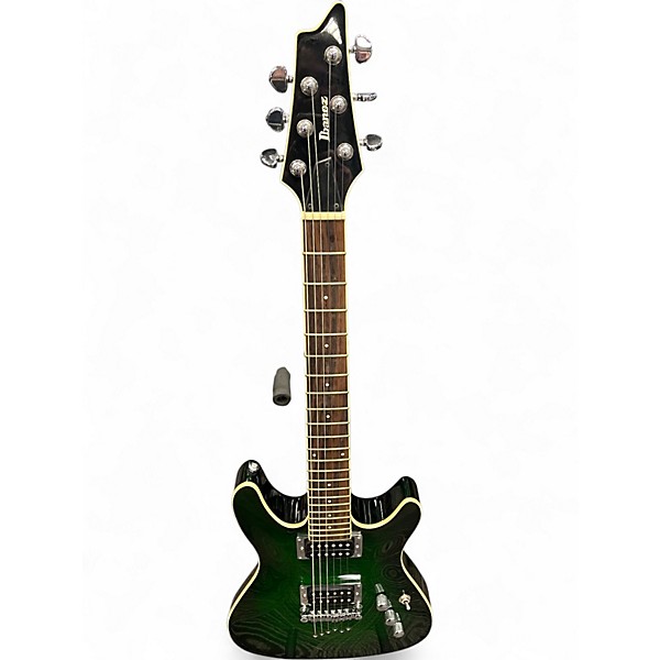 Used Ibanez SZ320 Trans Green Solid Body Electric Guitar