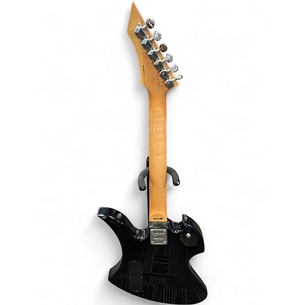 Used B.C. Rich Bronze Series Mockingbird Black Solid Body Electric Guitar