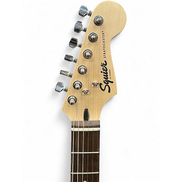 Used Squier Bullet Stratocaster Black Solid Body Electric Guitar