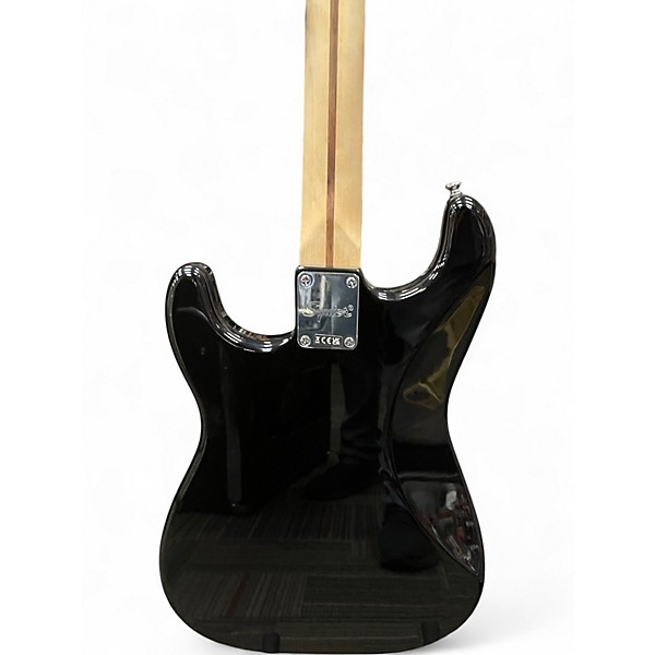 Used Squier Bullet Stratocaster Black Solid Body Electric Guitar