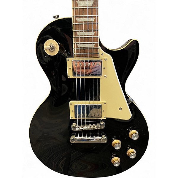 Used Epiphone Les Paul Standard Black Solid Body Electric Guitar