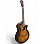 Used Ibanez aeg70tih Tobacco Burst Acoustic Electric Guitar