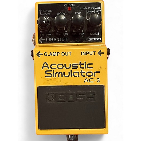 Used BOSS AC3 Acoustic Simulator Effect Pedal