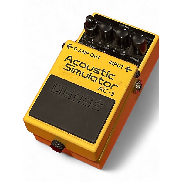 Used BOSS AC3 Acoustic Simulator Effect Pedal