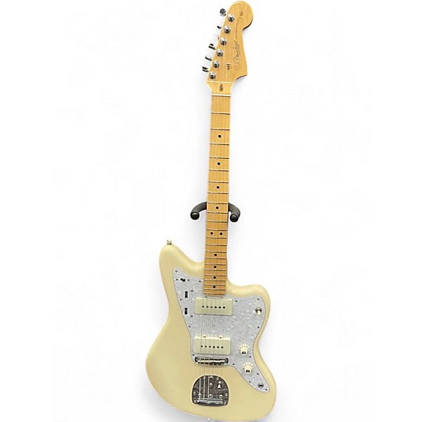 Used Fender American Professional Jazzmaster Cream Solid Body Electric Guitar