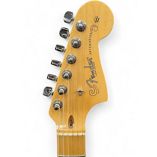 Used Fender American Professional Jazzmaster Cream Solid Body Electric Guitar