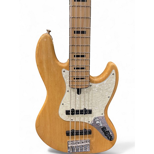 Used Sire Marcus Miller V7 Alder 5 String Natural Electric Bass Guitar