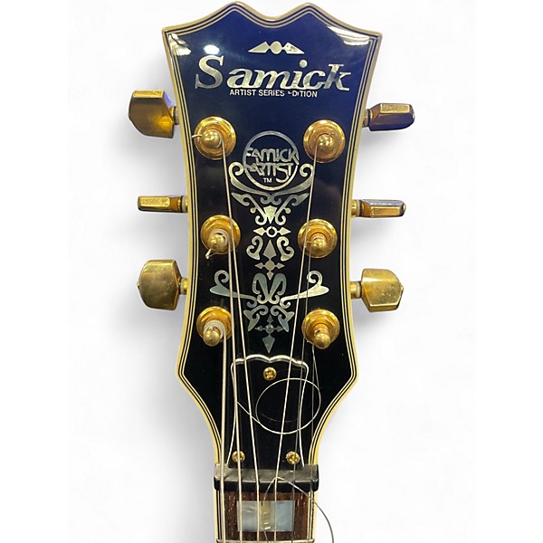 Used Samick ARTIST SERIES HJ650 Natural Hollow Body Electric Guitar