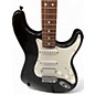 Used 2000 Fender Deluxe Stratocaster HSS Black Solid Body Electric Guitar