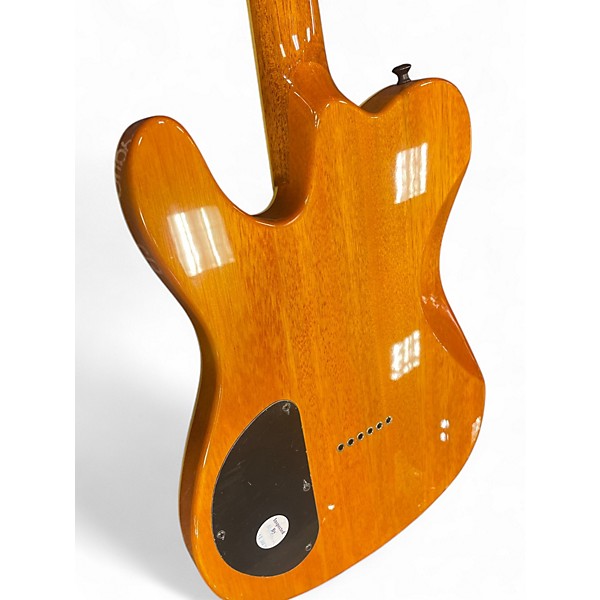 Used Fender Special Edition Custom Telecaster FMT HH Amber Solid Body Electric Guitar