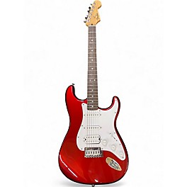 Used Fender Standard Stratocaster Red Solid Body Electric Guitar