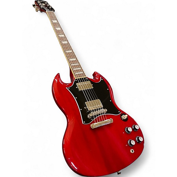 Used Epiphone SG Standard Red Solid Body Electric Guitar