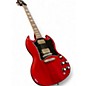Used Epiphone SG Standard Red Solid Body Electric Guitar