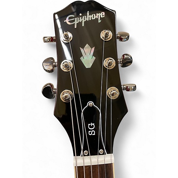 Used Epiphone SG Standard Red Solid Body Electric Guitar